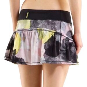 Lululemon Willpower Skirt Pink Clouds *FLAW Missing Shorts Lining 10